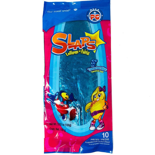 Cow Crack Wholesale - Slaps Tamarind Blue Lollipops