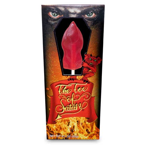 Flamethrower Candy's Toe of Satan Challenge Lollipop