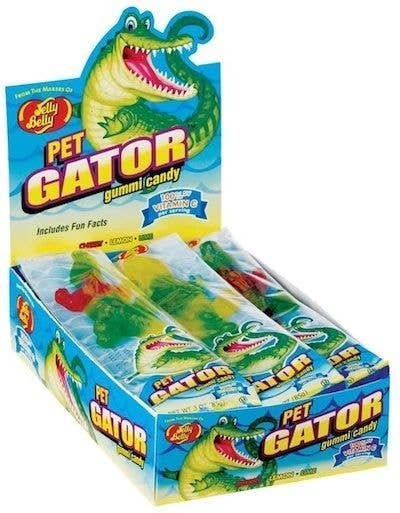 Jelly Belly Pet Gator Gummi Candy