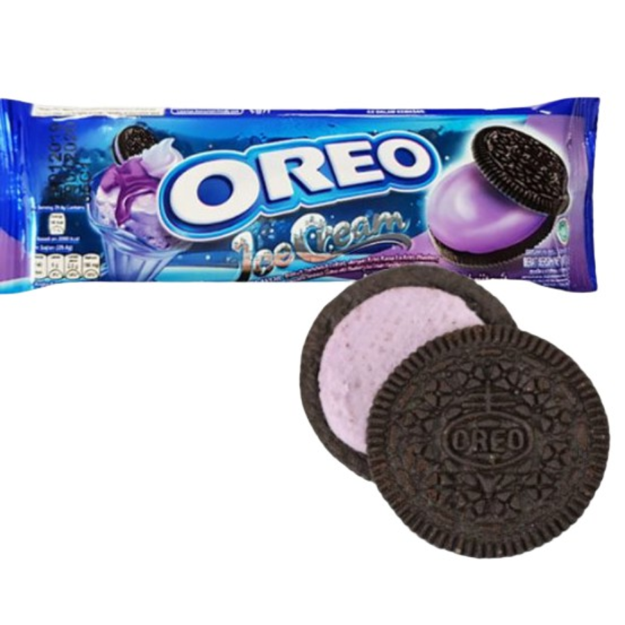 Global Bite Co. - Oreo Blueberry Ice Cream Sandwich Cookies (Vietnam)