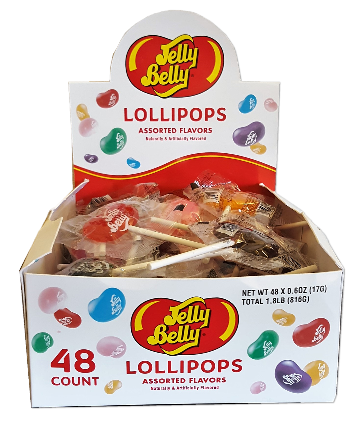 Jelly Belly Lollipops, .59oz Pop