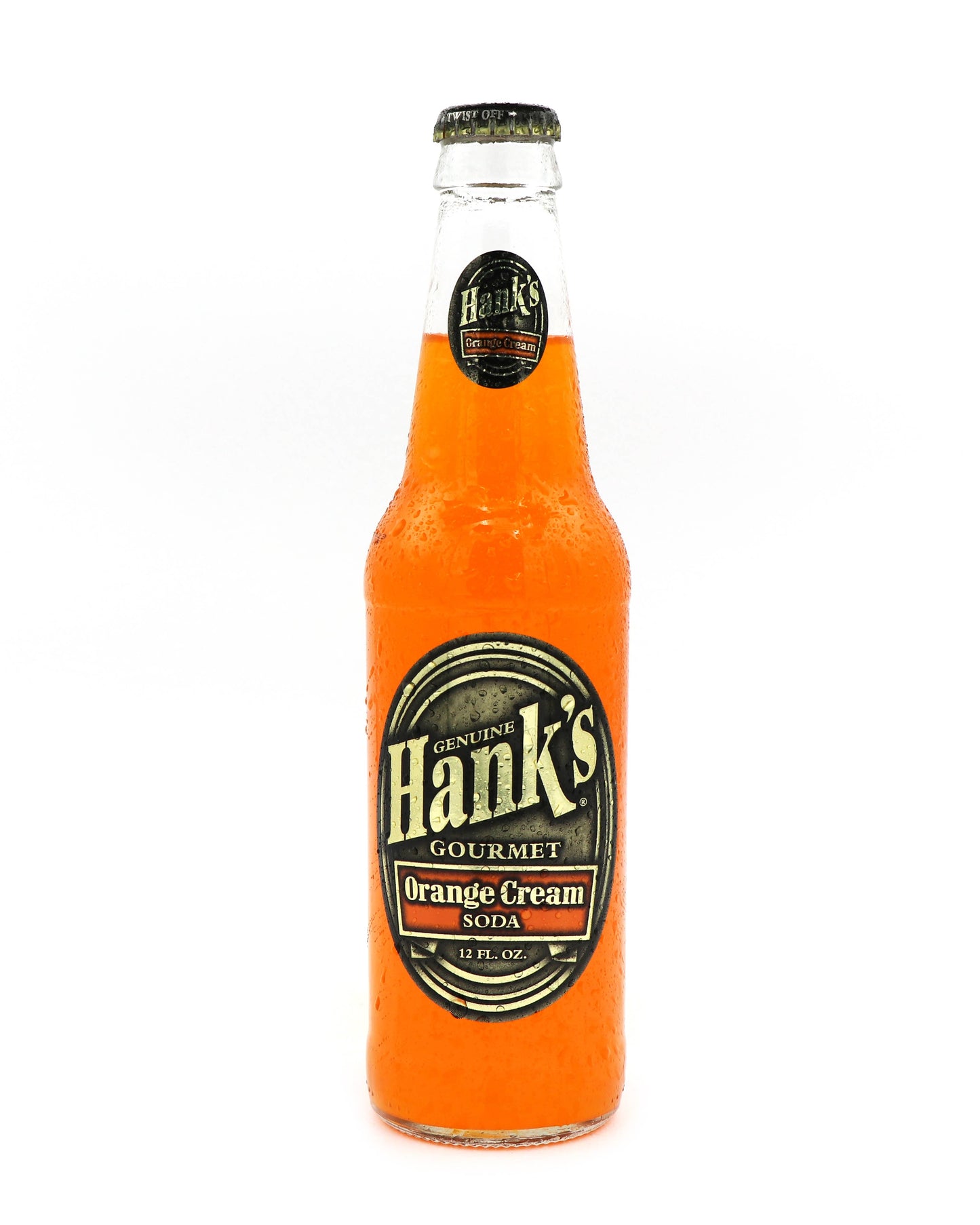 Hank's Orange Cream Soda, 12oz