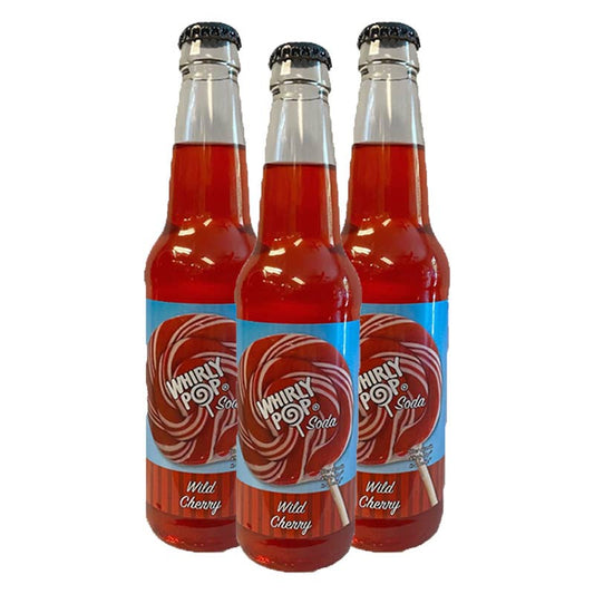 Whirly Pop Wild Cherry Soda, 12oz