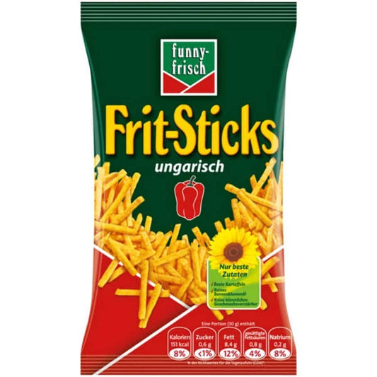 Global Bite Co - Funny Frisch Frit Sticks Ungarisch 100g(Germany)