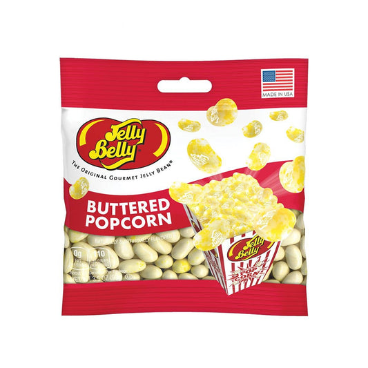 Jelly Belly Buttered Popcorn Jelly Beans Peg Bag