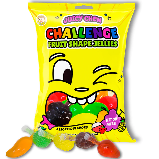 Cow Crack Wholesale - Juicy Chew Challenge Tik Tok Fruit Shaped Jellies