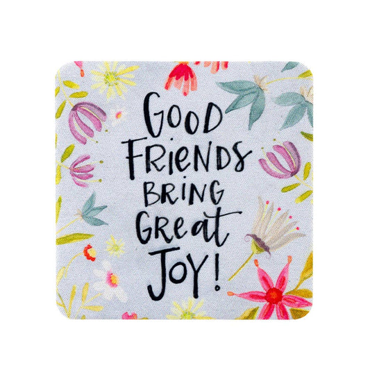 Shannon Road Gifts - Good Friends Bring Great Joy Coaster Set
