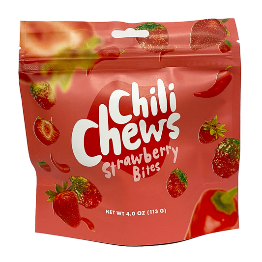 Cow Crack Wholesale - Chili Chews Strawberry Bites 4 oz