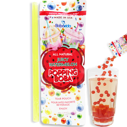 Cow Crack Wholesale - BobaVida Popping Boba Watermelon Single Serve