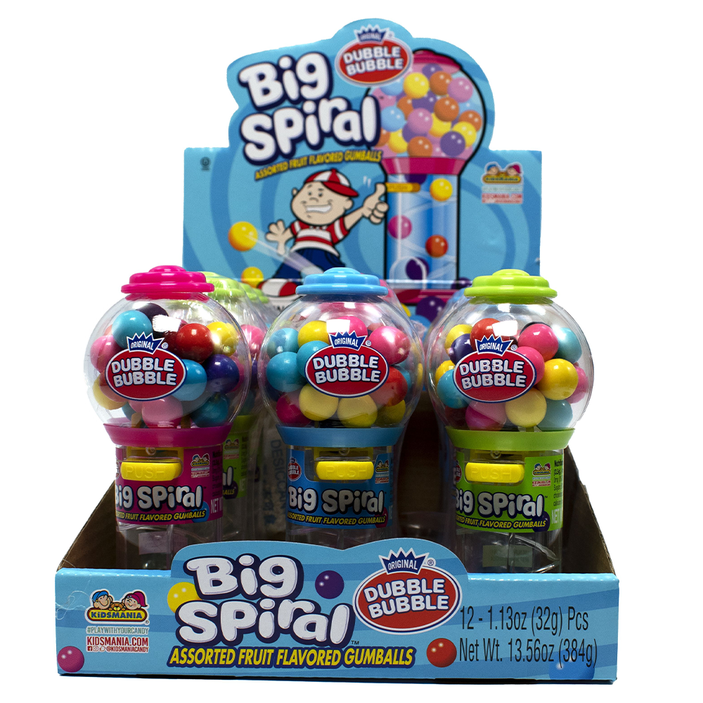 Big Spiral Gumball Machine