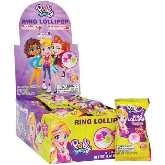 Cow Crack Wholesale - Polly Pocket Ring Lollipop