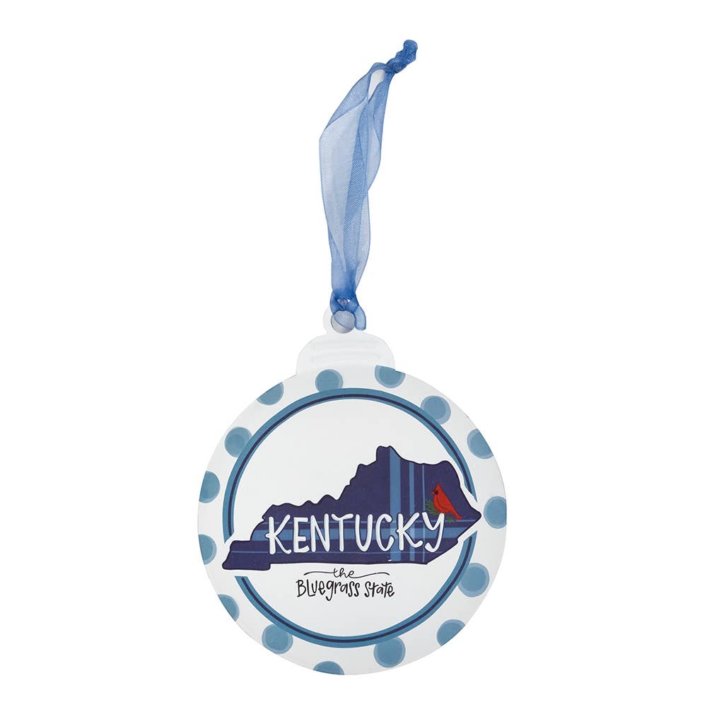 Shannon Road Gifts - Kentucky Metal Ornament