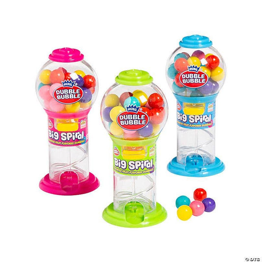 Kidsmania Dubble Bubble Big Spiral Gumball Machine