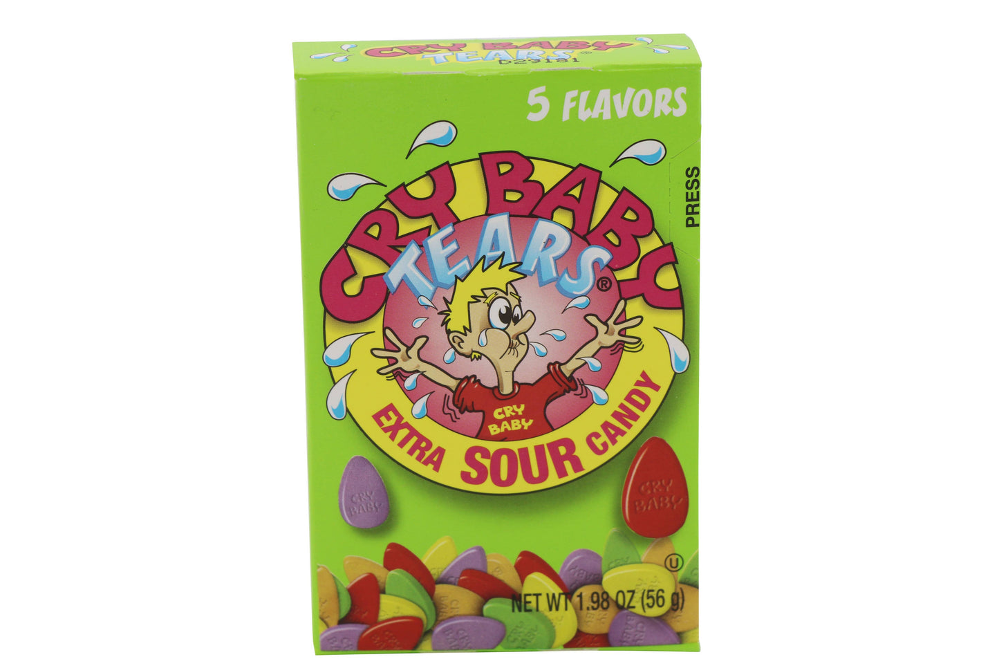 Cry Baby Tears Sour Candy 1.98oz Box