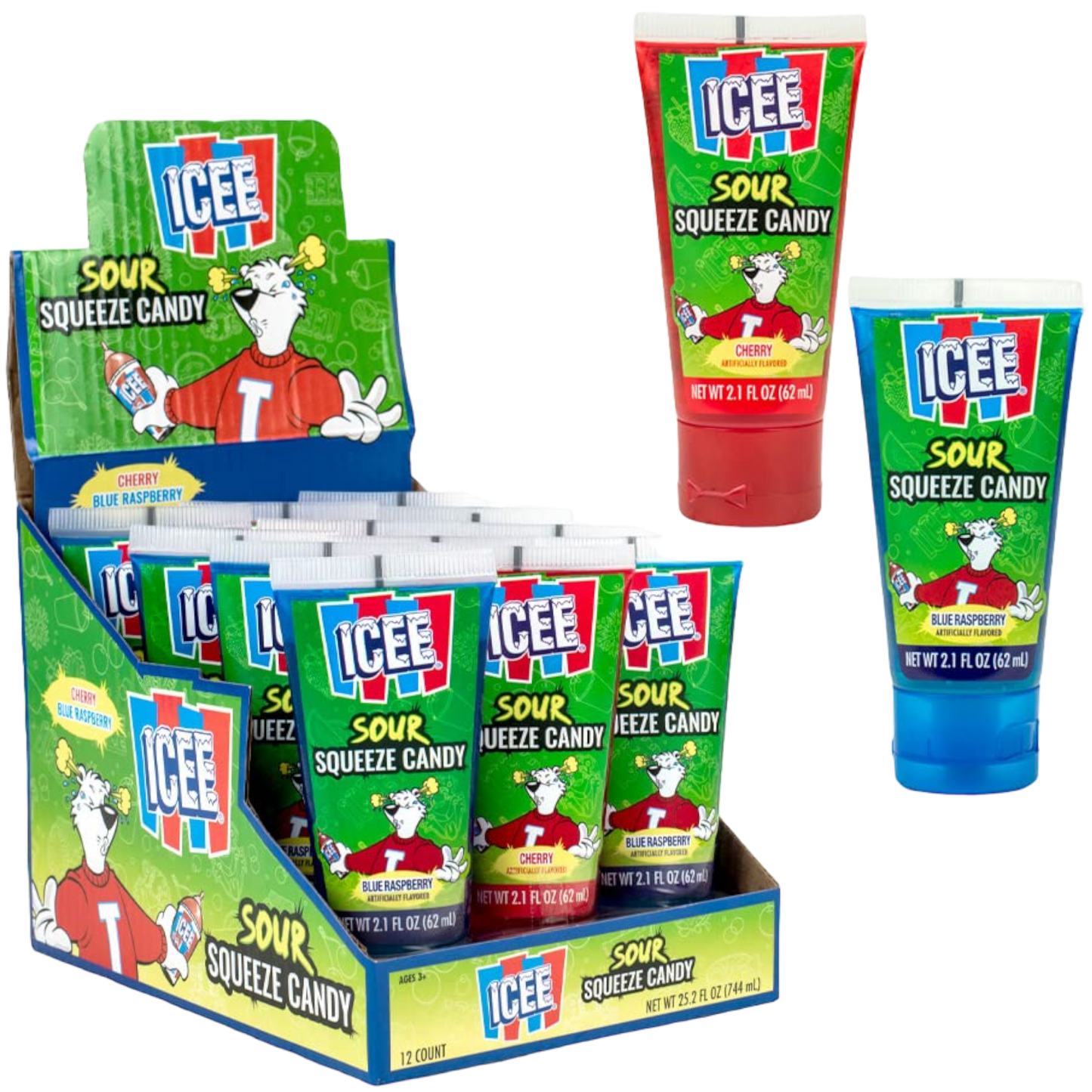 Icee Sour Squeeze Candy