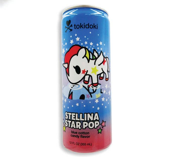 Stellina Star Pop, Blue Cotton Candy Flavor