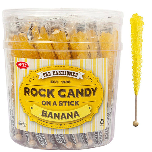 Rock Candy Sticks Banana, 0.8oz