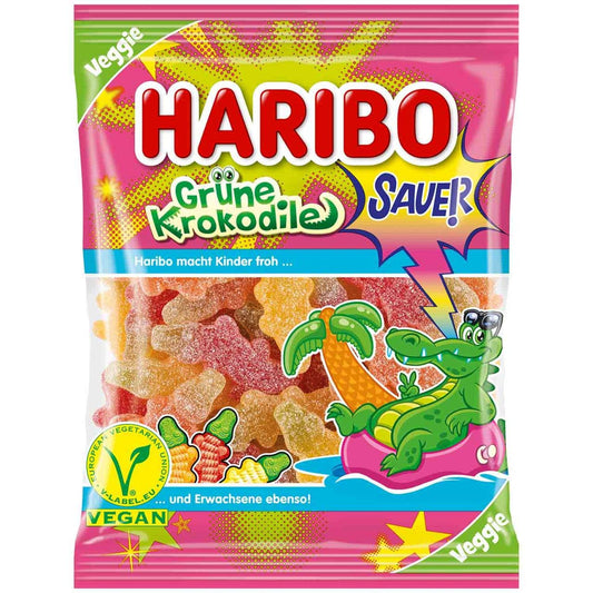 Global Bite Co - Haribo Grune Krokodile 175g (Germany)