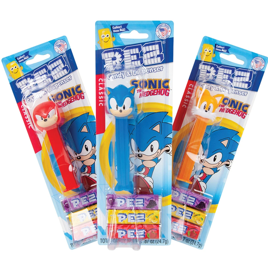 Cow Crack Wholesale - PEZ Sonic the Hedgehog Blister Pack