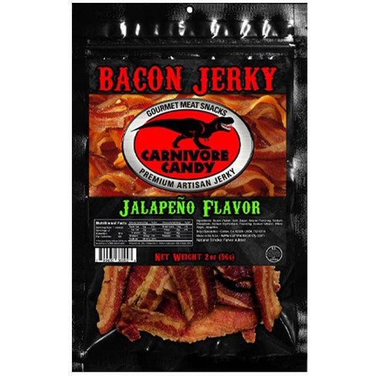 Carnivore Candy Jalapeno Bacon Jerky 2 OZ